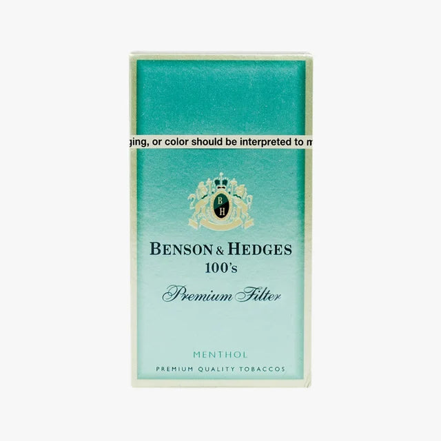 Benson and Hedges 100s Premium Menthol – Terners Liquor