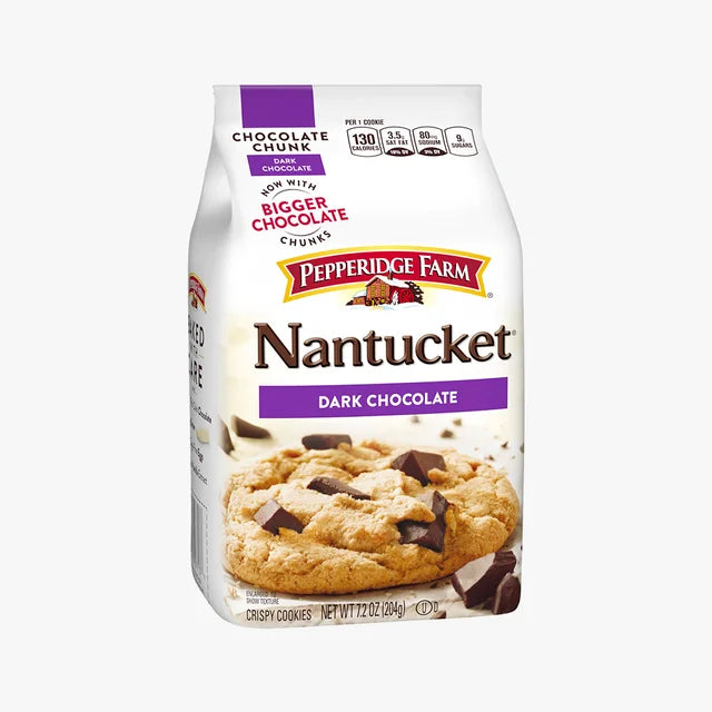 Pepperidge Farm Nantucket Dark Chocolate Crispy Cookies – Terners