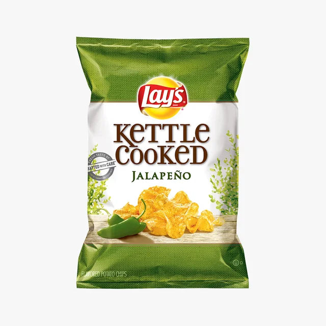 Lay's Kettle Cooked Jalapeño Potato Chips