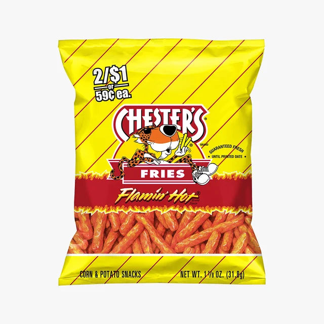 Cheetos Fries Flamin' Hot Corn & Potato Snacks